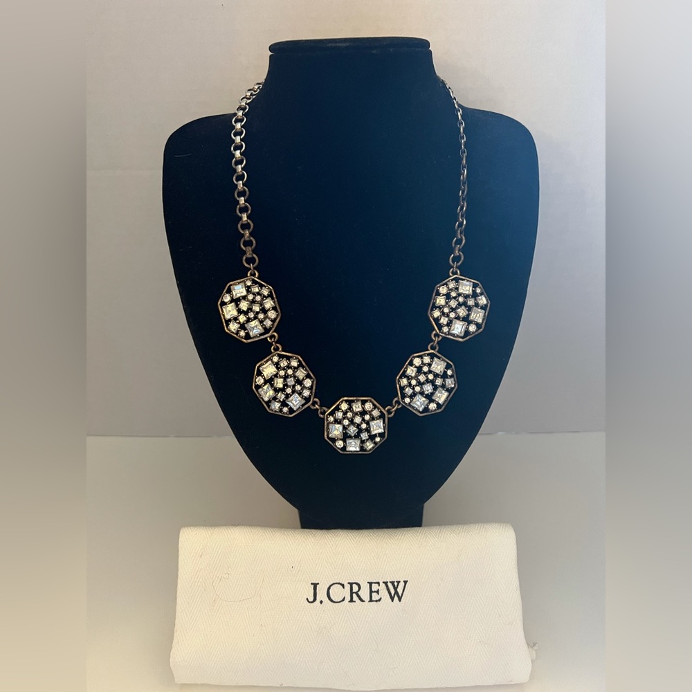 #1- EUC J. Crew Bib/Wreath/Statement Necklace